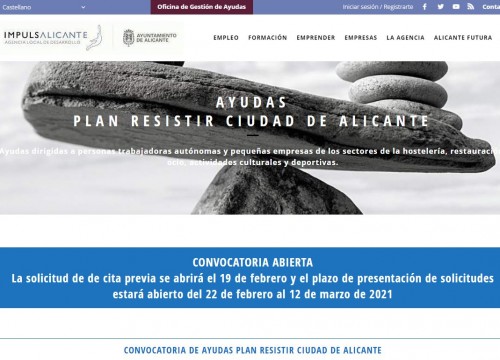 Ayuntamiento de Alicante: Ayudas del Plan Resistir